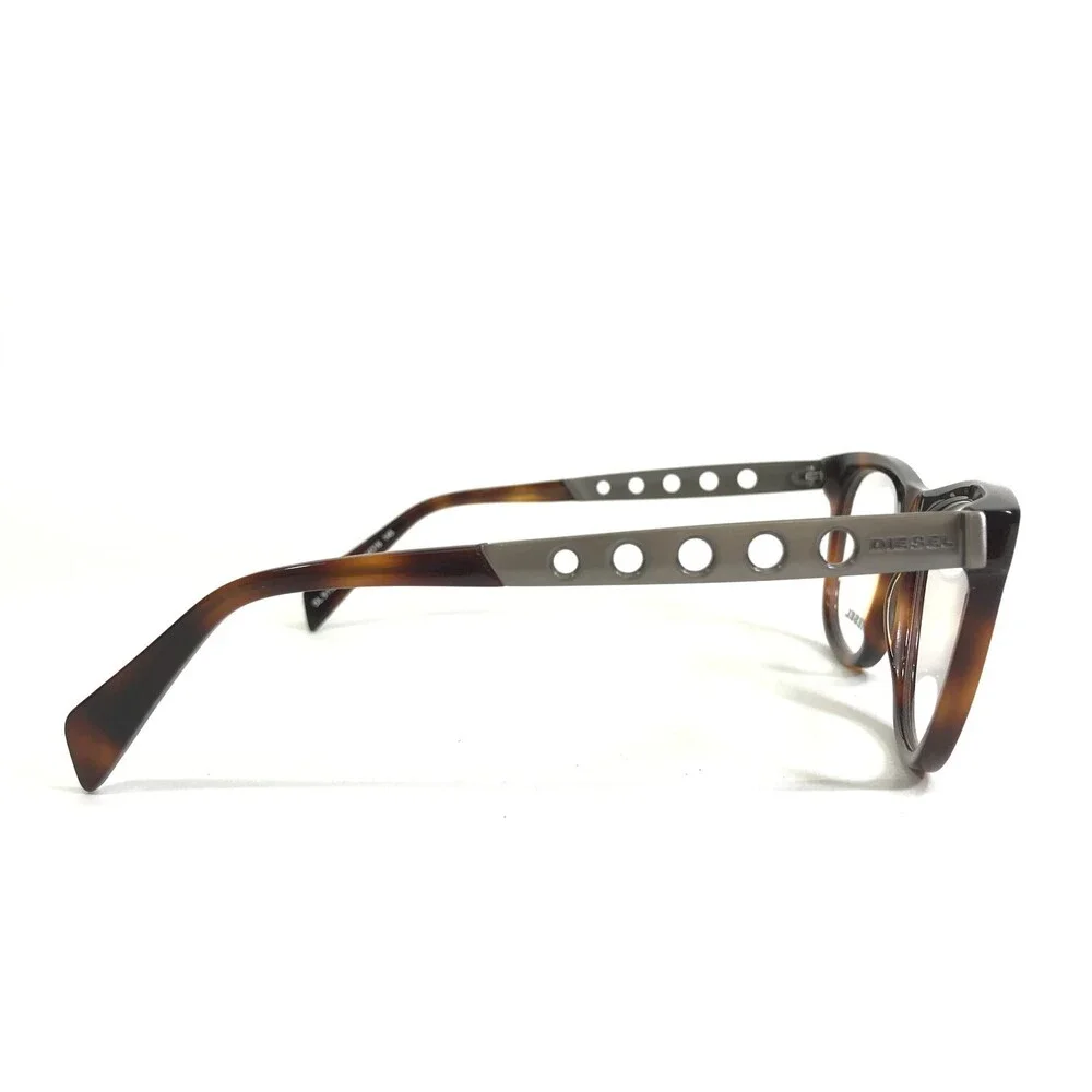 Diesel Eyeglasses Frames DL5115 Col.052 Grey Brown Tortoise Square 54-16-145
